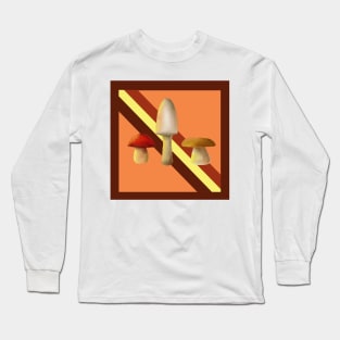 Just 3 Mushrooms Long Sleeve T-Shirt